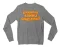 Ennamaa Kannu Sowkkiyamaa Men/Unisex Long Sleeve Sweatshirt in Graphite Heather Color